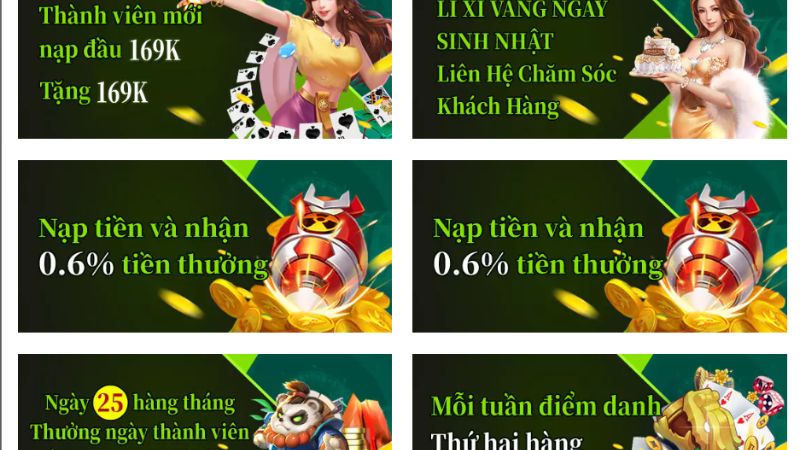 Tổng hợp các chương trình khuyến mãi 69VN không nên bỏ lỡ